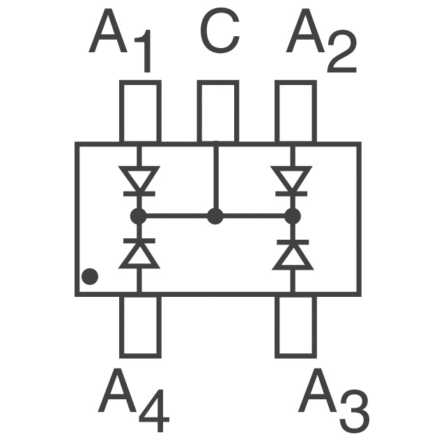 MMBD4448HCQW-7-F Diodes Incorporated  Dioden - Gleichrichter - Arrays